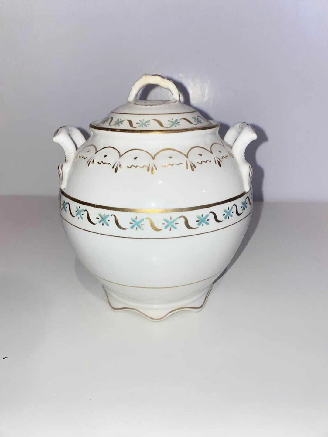 Antique Pot with Lid