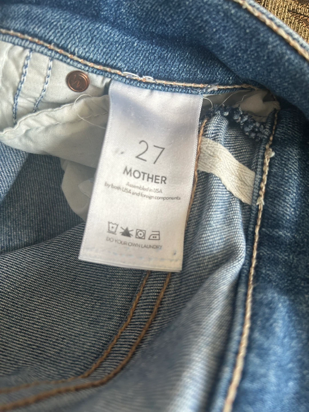MOTHER Jeans Size 27 - photo 3