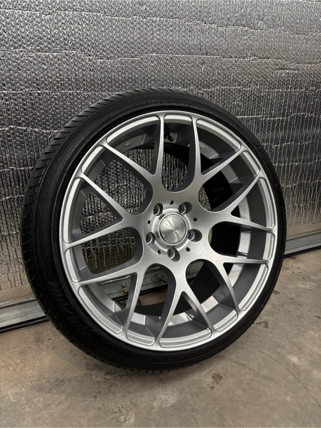 Avante Garde style rims with tires - 18 inch 5x112 - photo 4