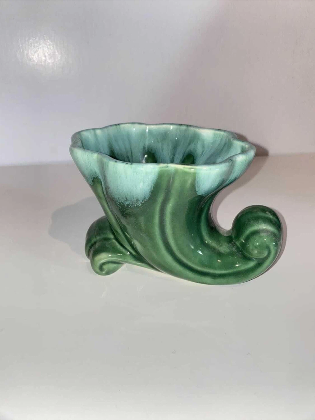 Vintage green pottery
