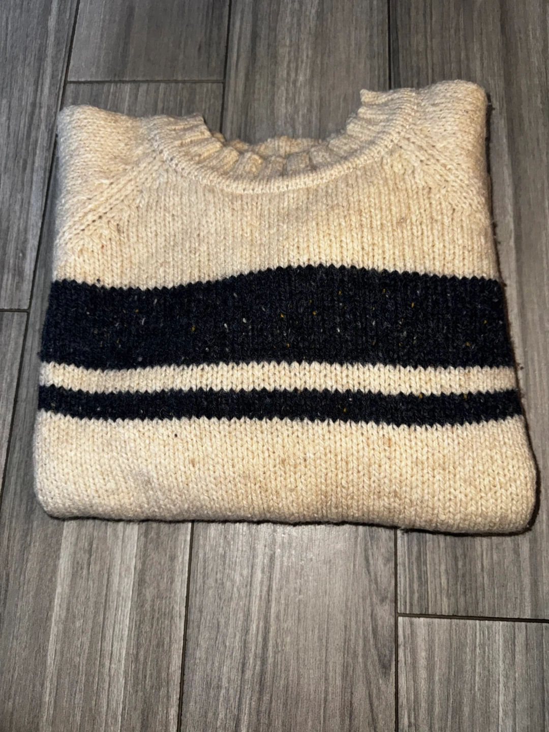 🏆 VINTAGE 2000s Abercrombie & Fitch Wool Sweater Size S - photo 2