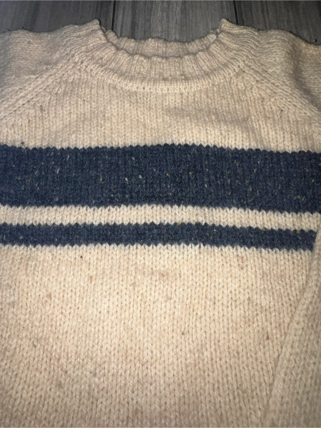 🏆 VINTAGE 2000s Abercrombie & Fitch Wool Sweater Size S - photo 5