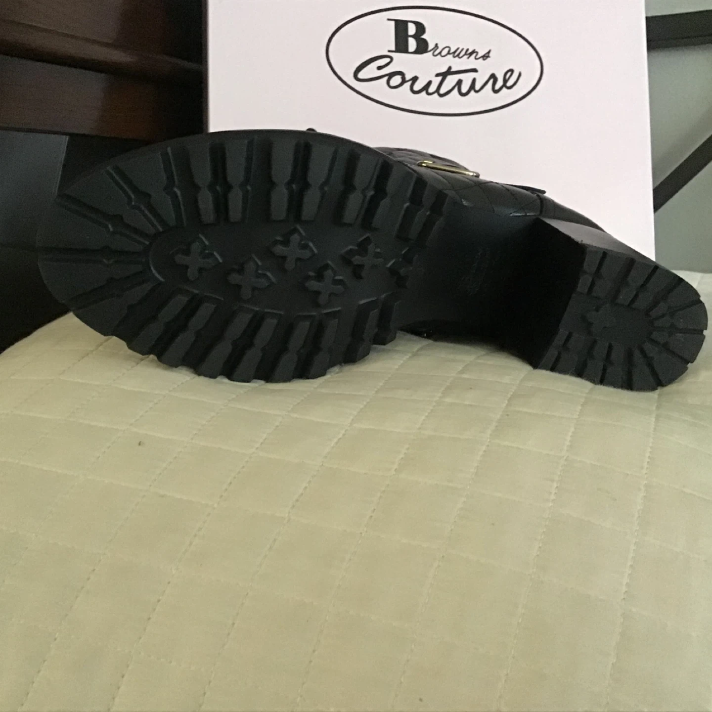 Browns Couture leather boots NEW in box - photo 5