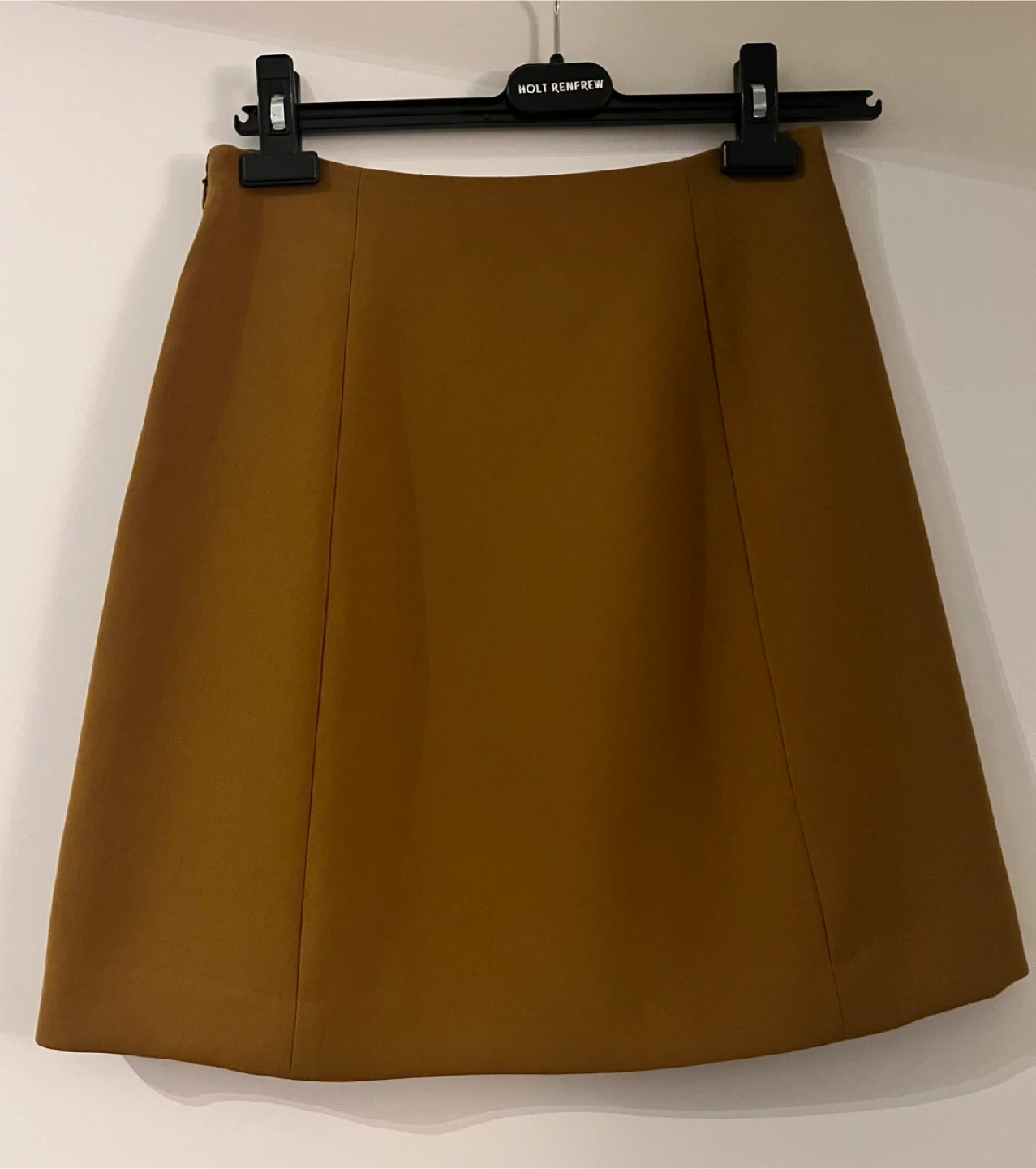 Babaton A-Line Skirt - Mustard Yellow 🏆 - photo 2