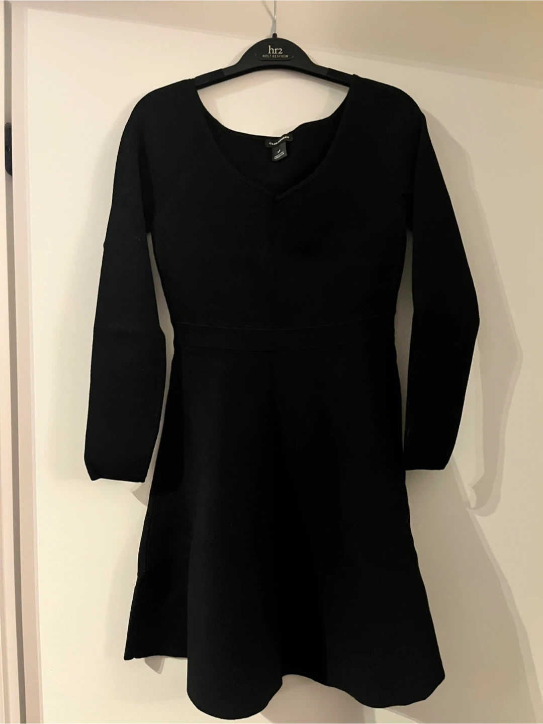 Club Monaco Black Knit Dress Size S/P 🏆