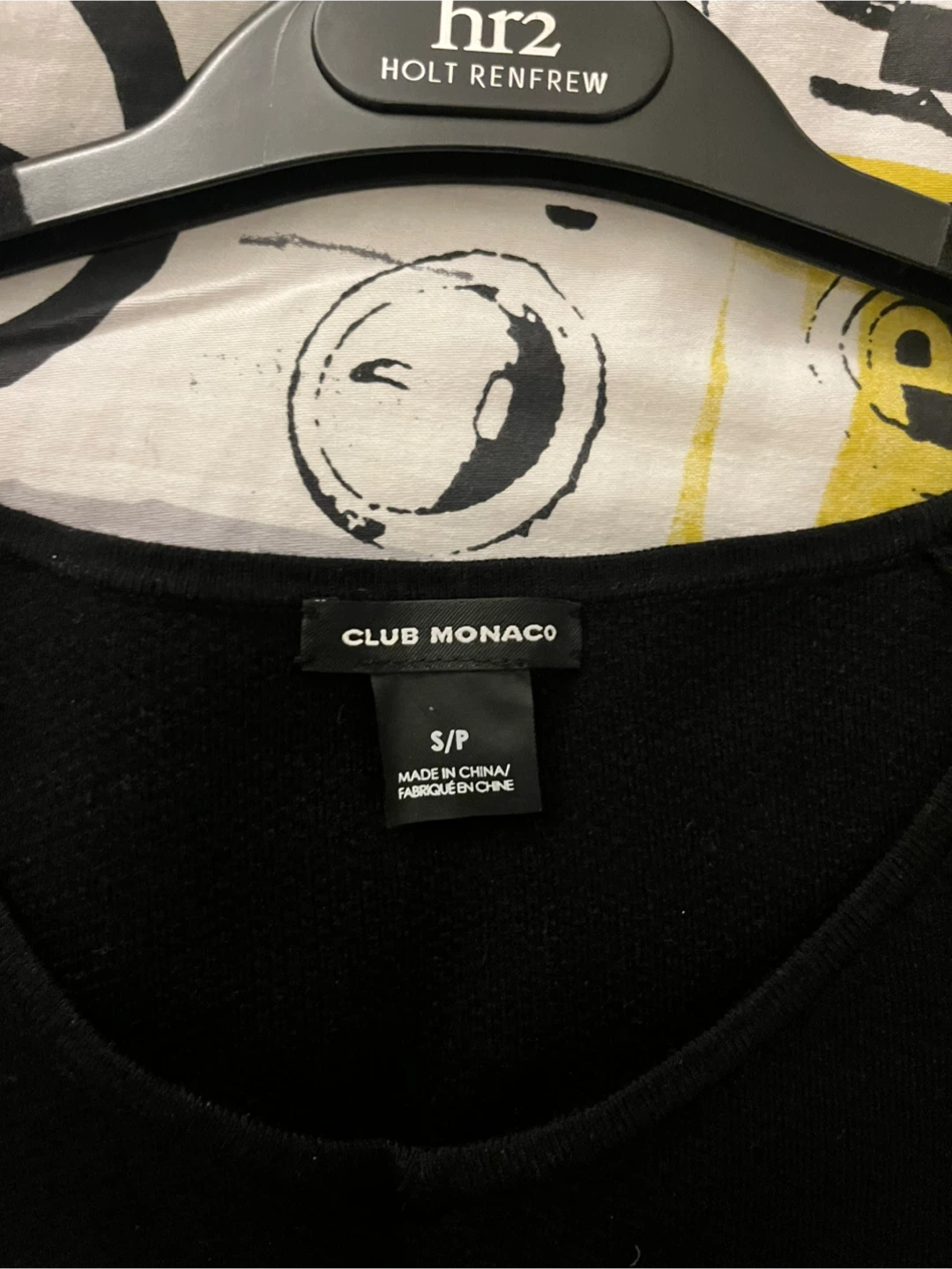 Club Monaco Black Knit Dress Size S/P 🏆 - photo 3