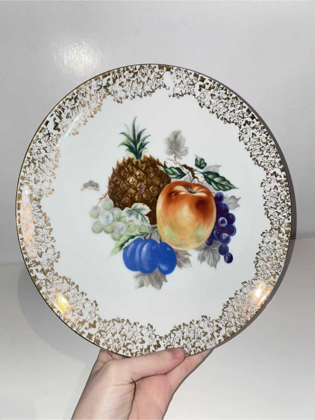 Vintage fruit plate