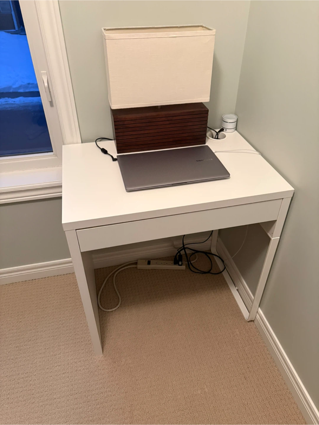 IKEA MICKE desk & VIMUND chair - photo 2