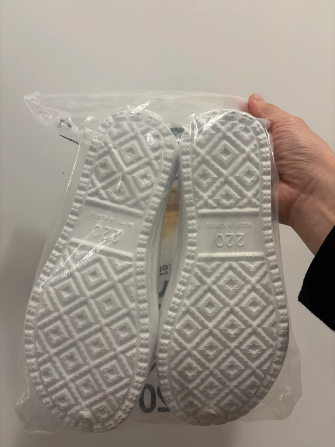 White EVA Slip-on Shoes - Size 220mm - photo 2