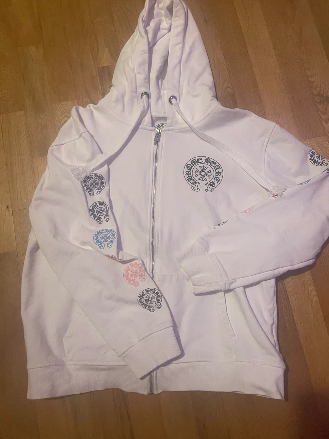 Chrome Hearts Zip-Up Hoodie