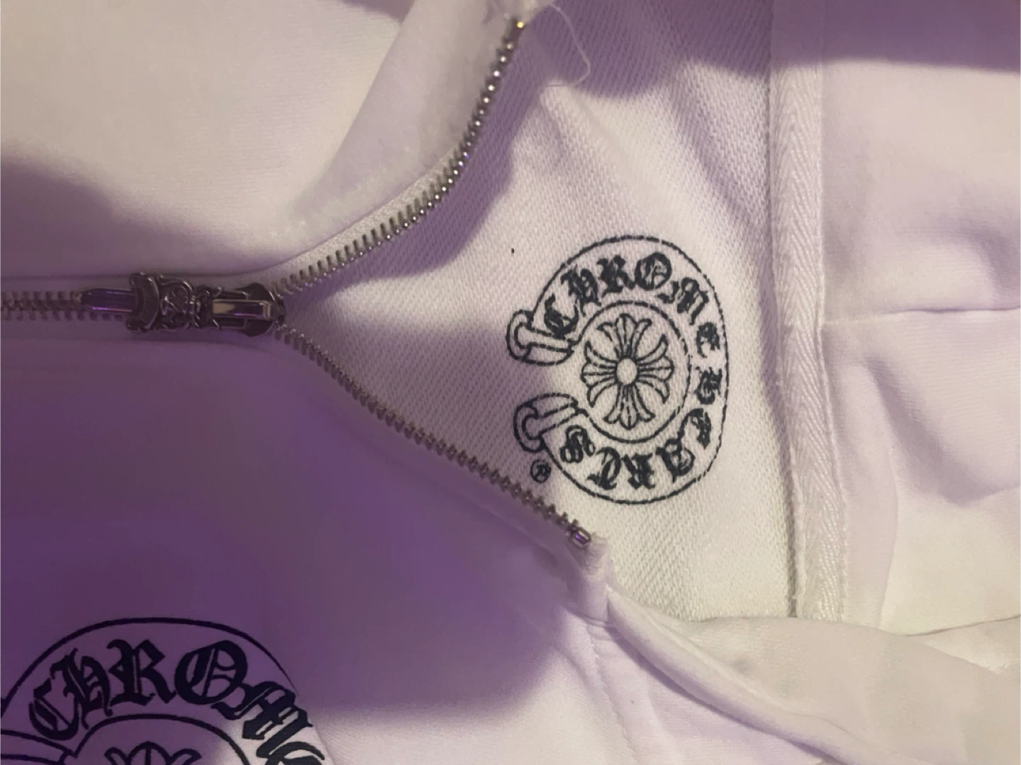 Chrome Hearts Zip-Up Hoodie - photo 2