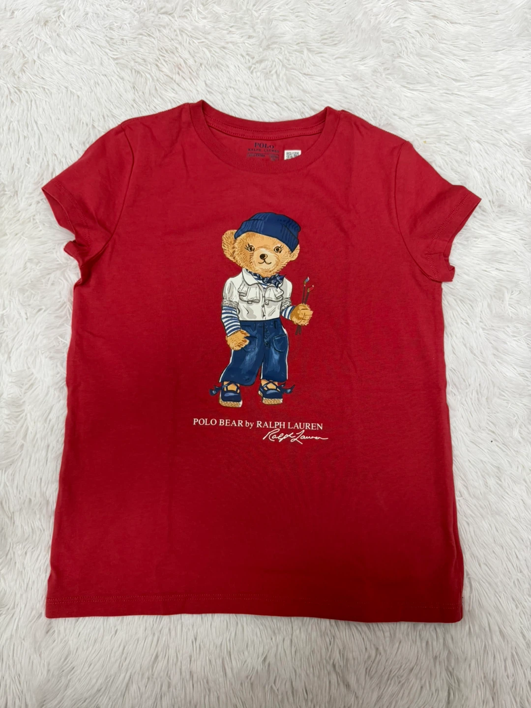 2 Tshirts for 1 price "Polo Bear" T-Shirt - Size 6X/6 (125) - photo 5