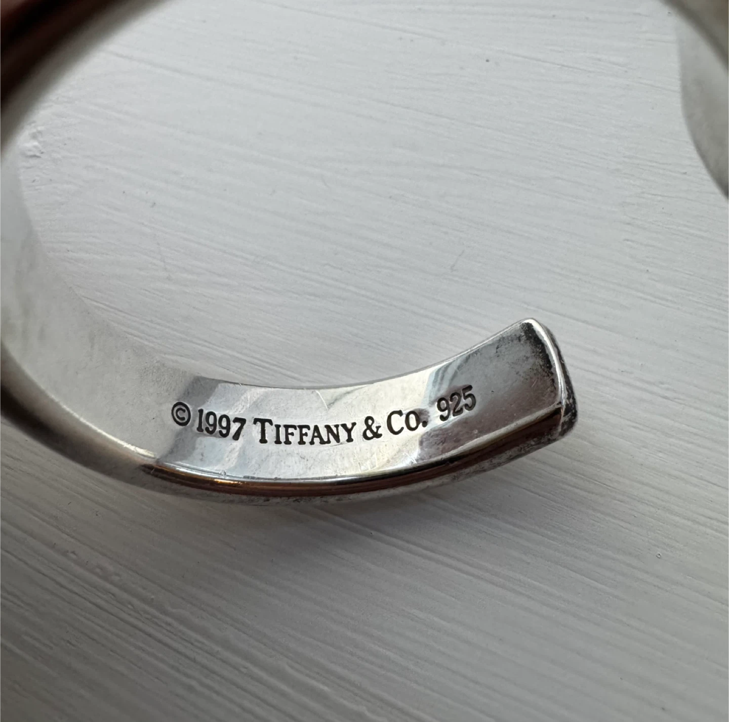 Tiffany & Co. 925 Sterling Silver Cuff Bracelet 1997 - photo 3