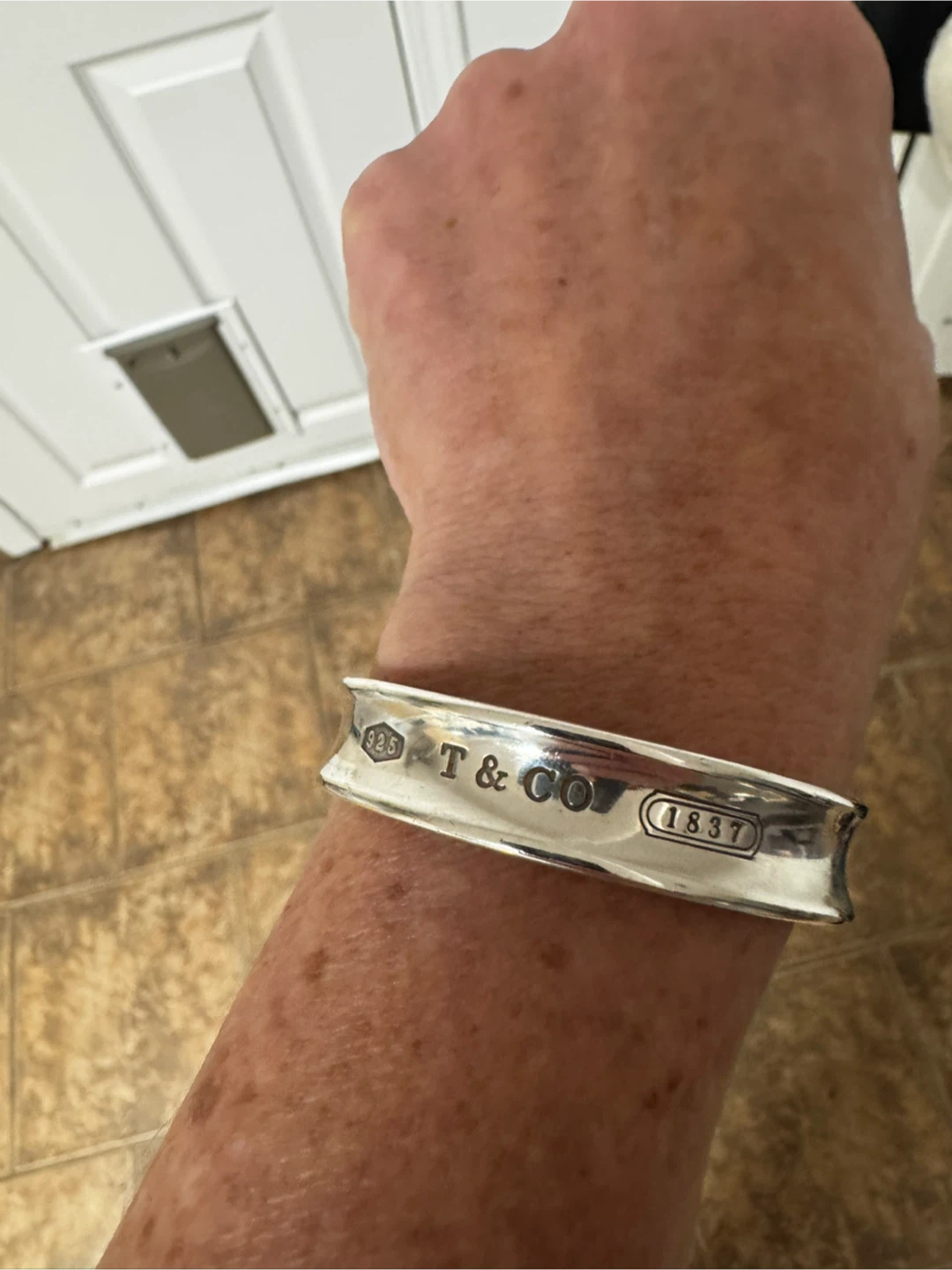 Tiffany & Co. 925 Sterling Silver Cuff Bracelet 1997 - photo 2
