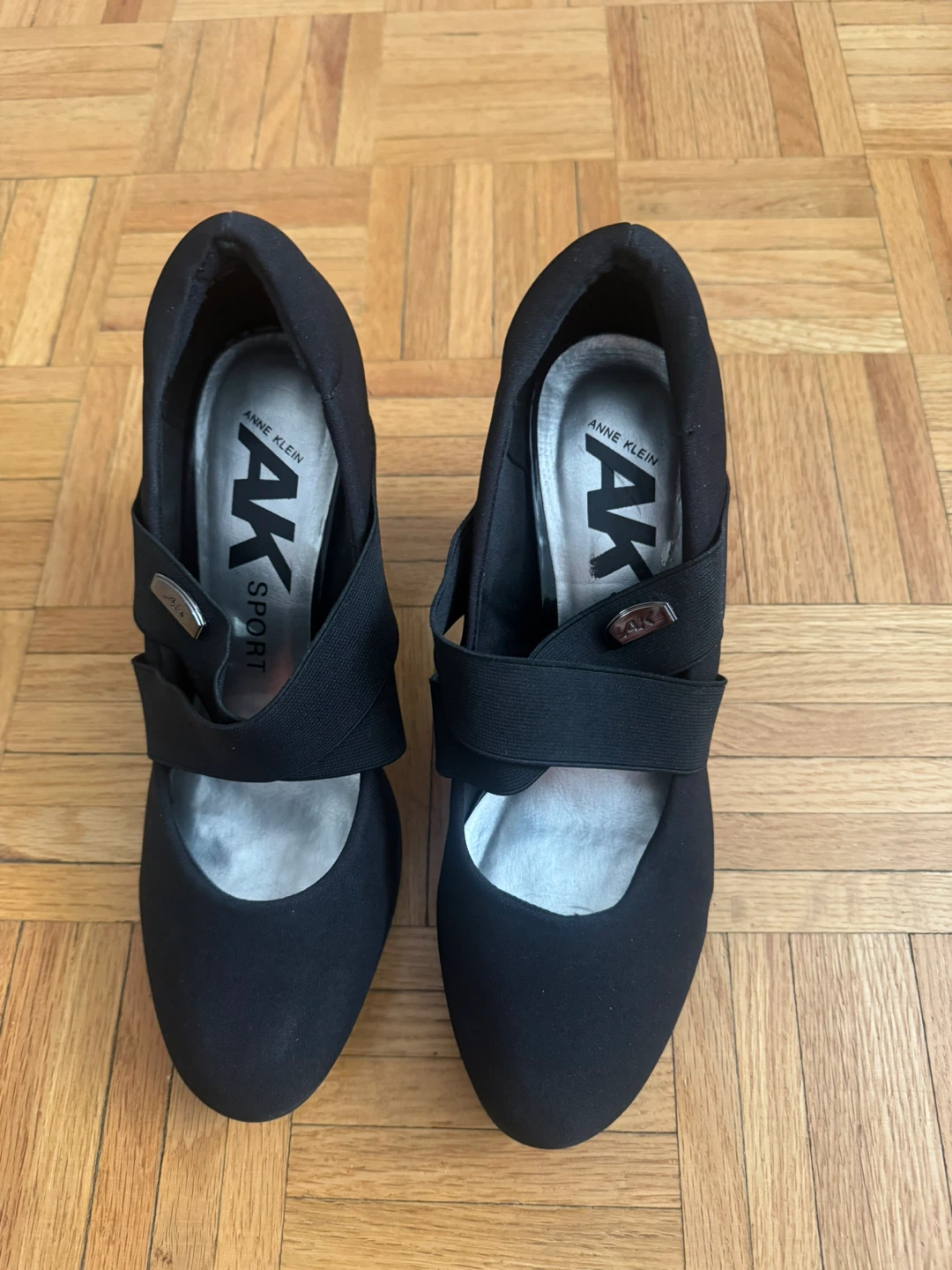Anne Klein Sport Black Mary Jane Heels