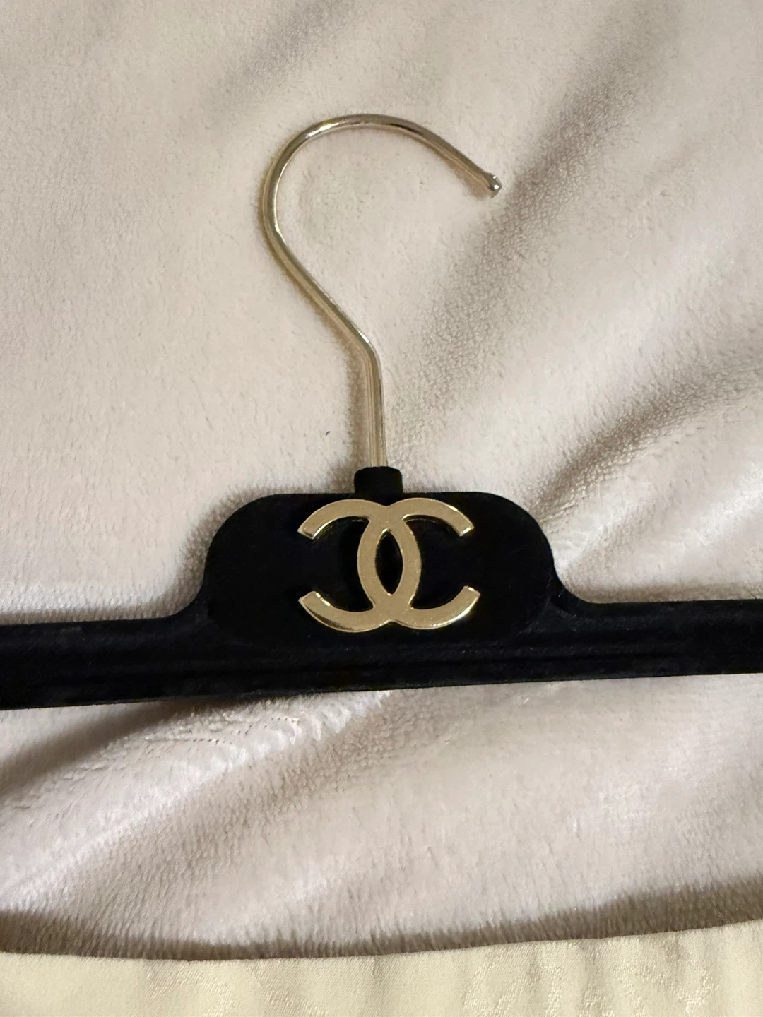 Chanel Cream CC Logo Midi Skirt Size 36 - photo 5