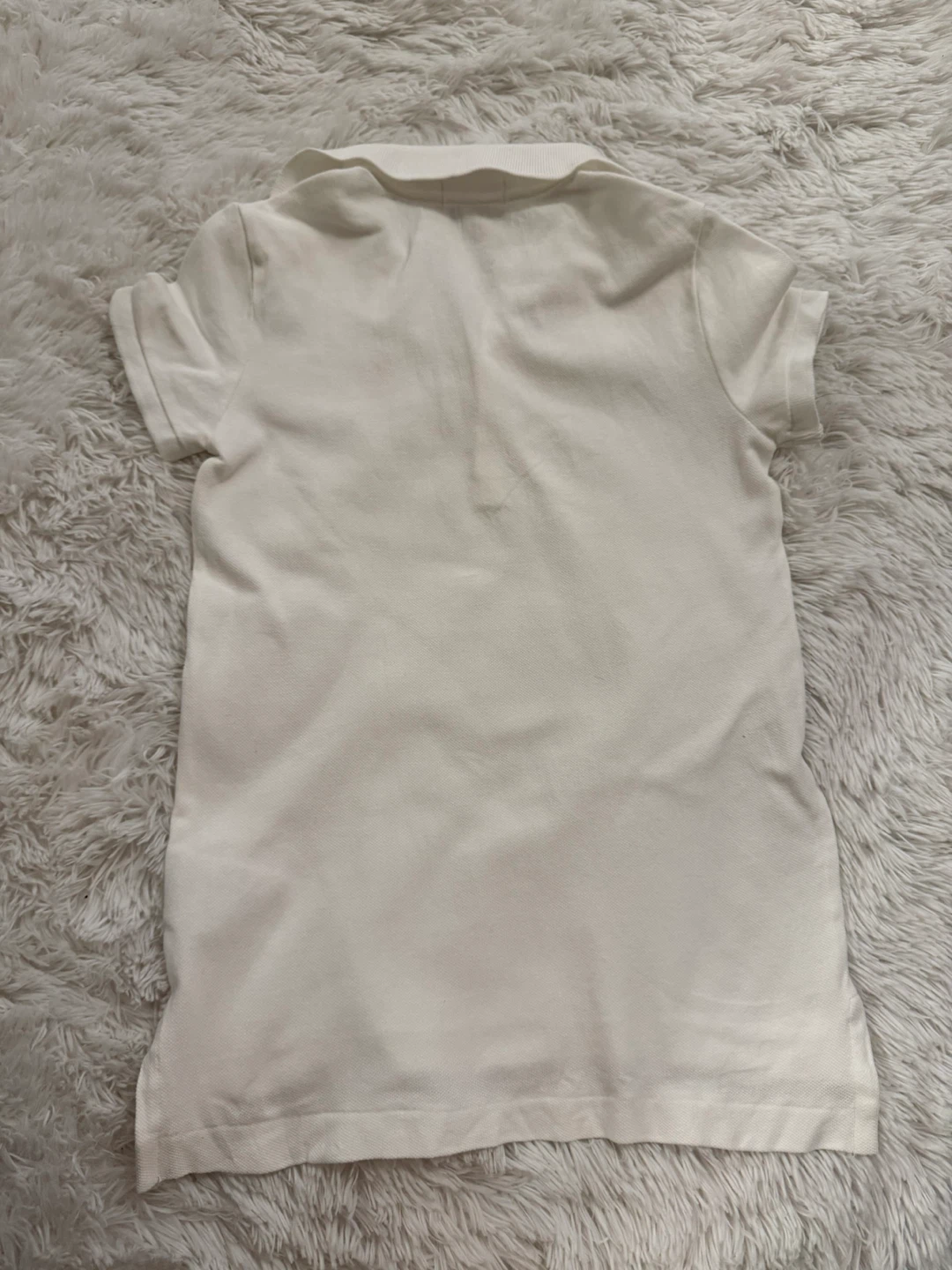 White Polo Ralph Lauren Kids Polo Shirt Size 6X - photo 2
