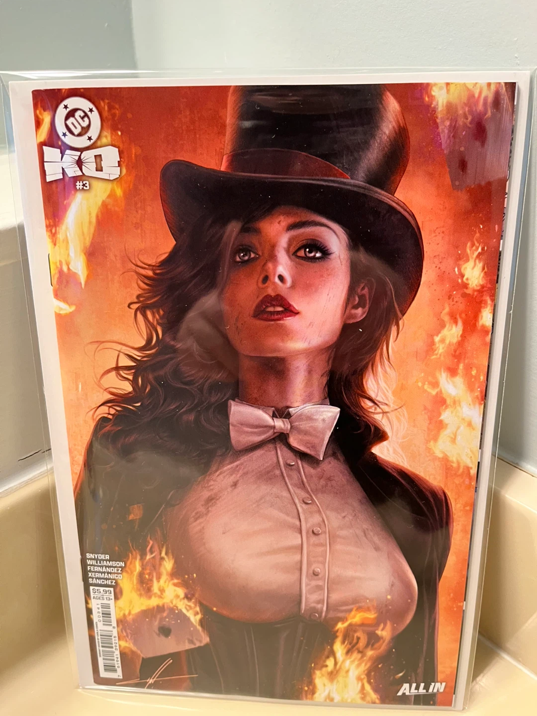 DC KO #3 Variant Cover Comic Book