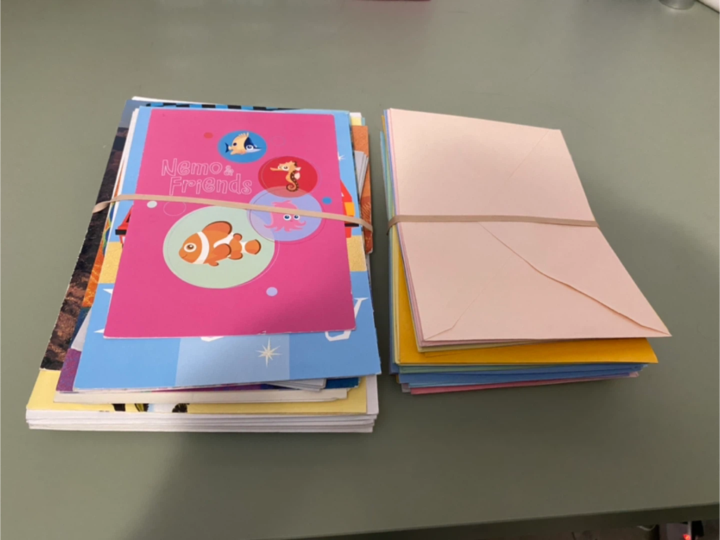 Cards and envelopes