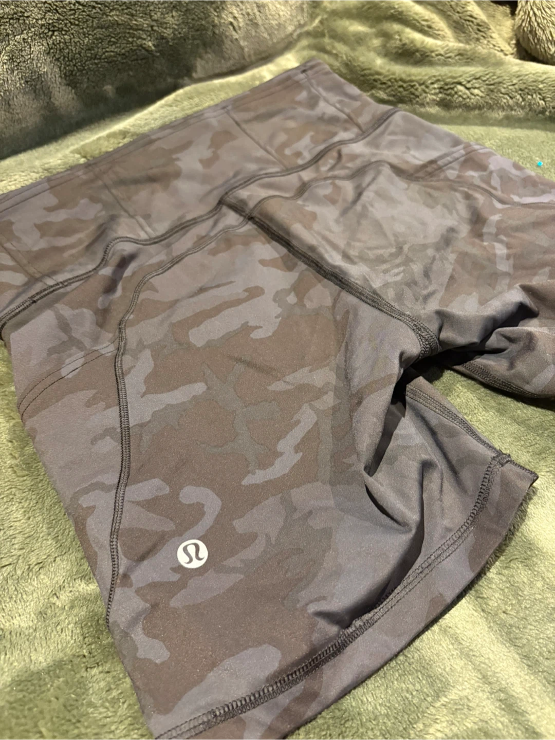 Lululemon Align Camo Bike Shorts