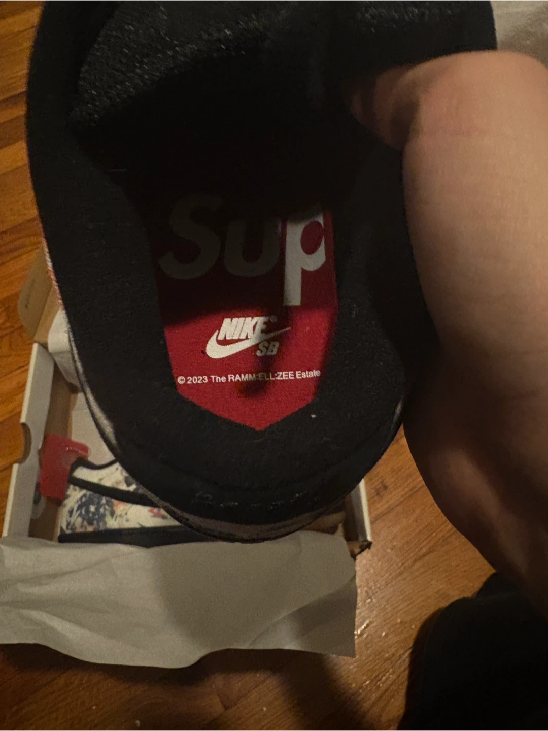 Supreme x Nike SB Dunk Low "Supreme" Sneakers - photo 2