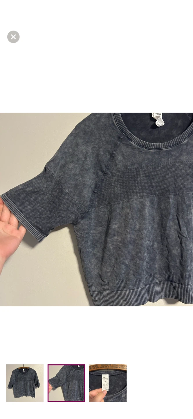 Zyia Active Cropped T-Shirt XL - photo 2