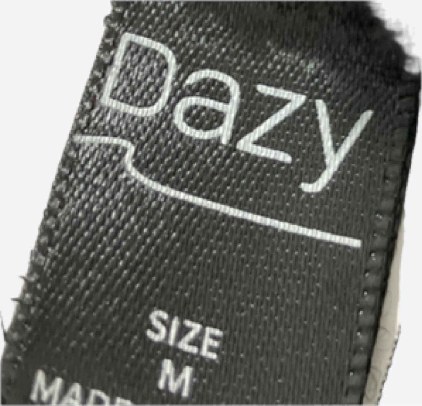 Dazy Black Hoodie with Bow Logo - Size M - photo 3