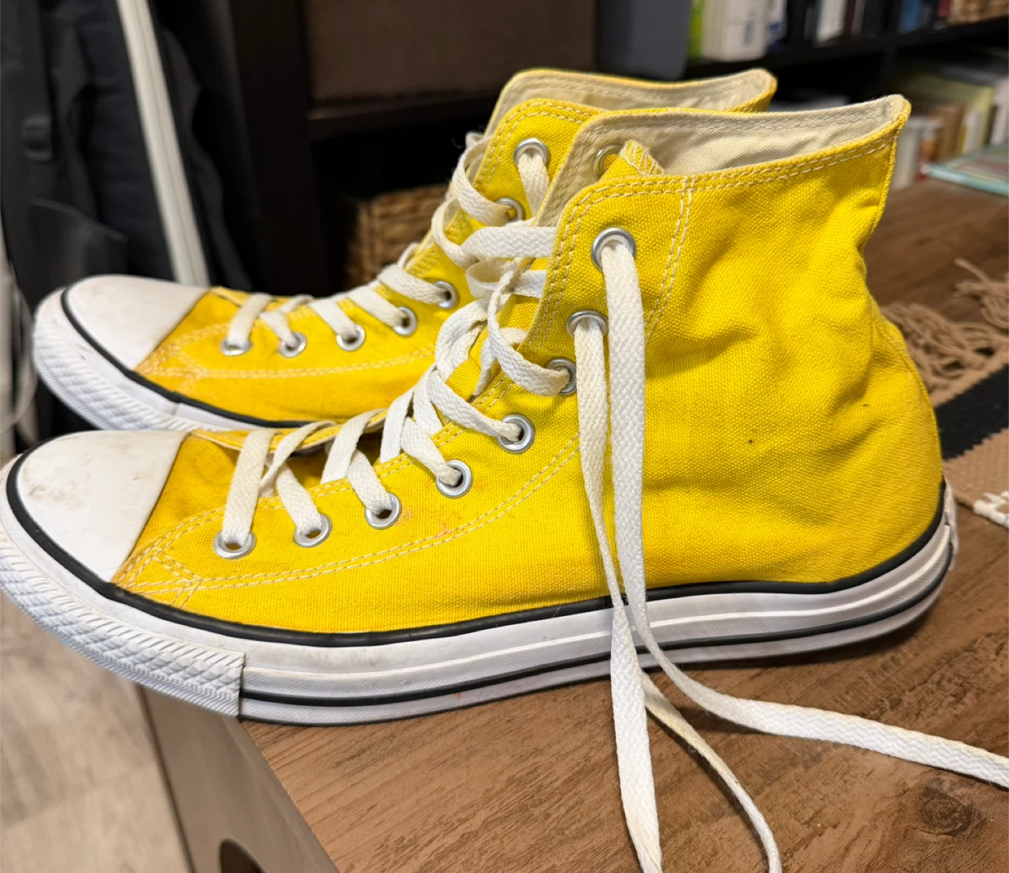 Converse All Star High Top Sneakers - Yellow - photo 2