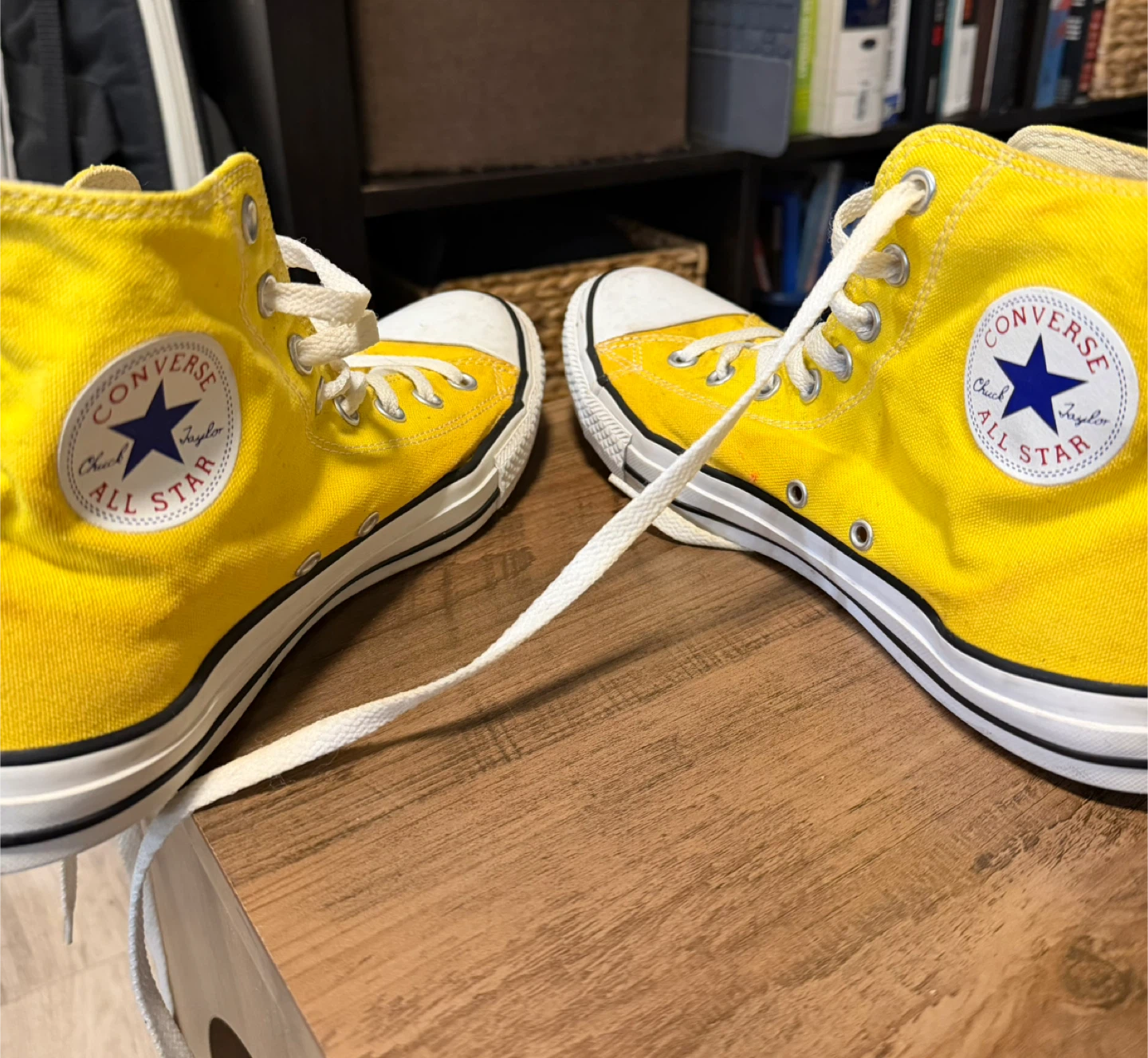 Converse All Star High Top Sneakers - Yellow - photo 4