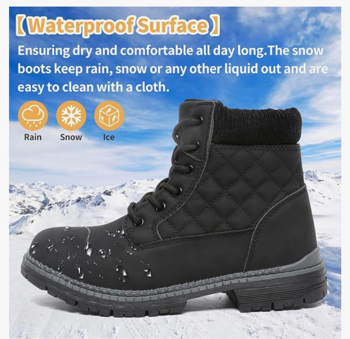 Brand New Women’s Winter Boots (Size 8) - photo 2