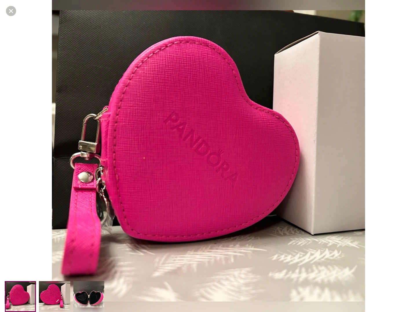 🤩Pandora Heart Shaped Jewellery Case 🏆
