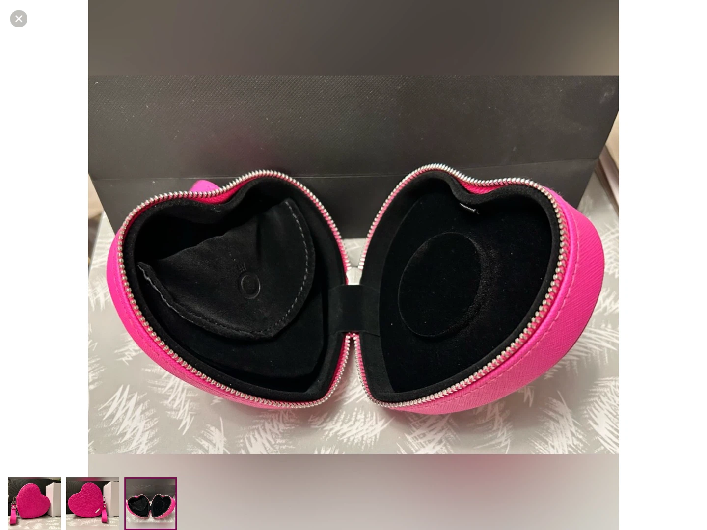 🤩Pandora Heart Shaped Jewellery Case 🏆 - photo 3