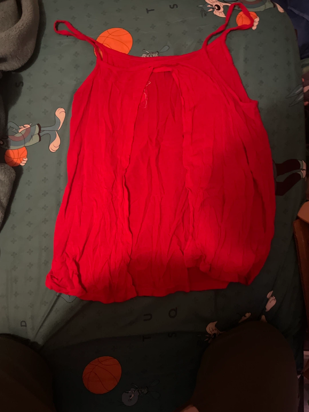 Red Camisole with 'Love Pop!' Graphic - photo 2