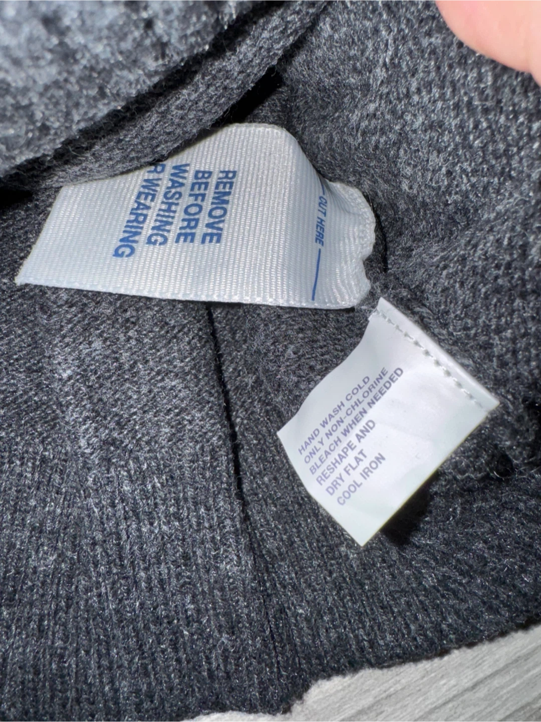🏆 VINTAGE 2000s GAP Men's Gray Crewneck Sweater Size M - photo 3