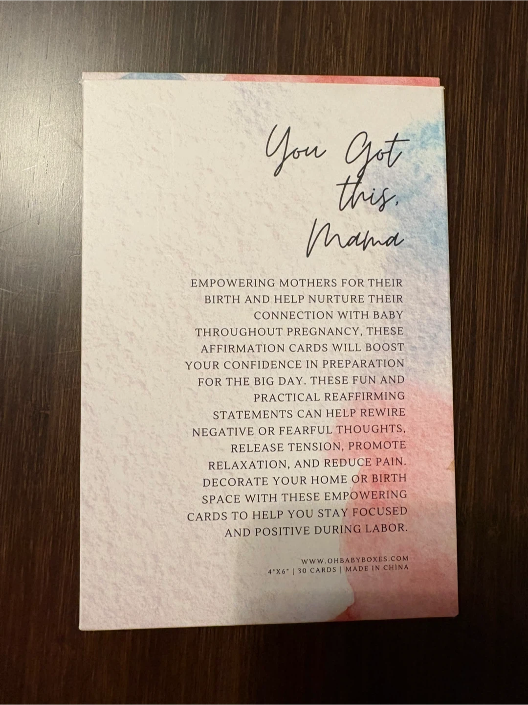 Birthing Affirmations Cards - photo 2