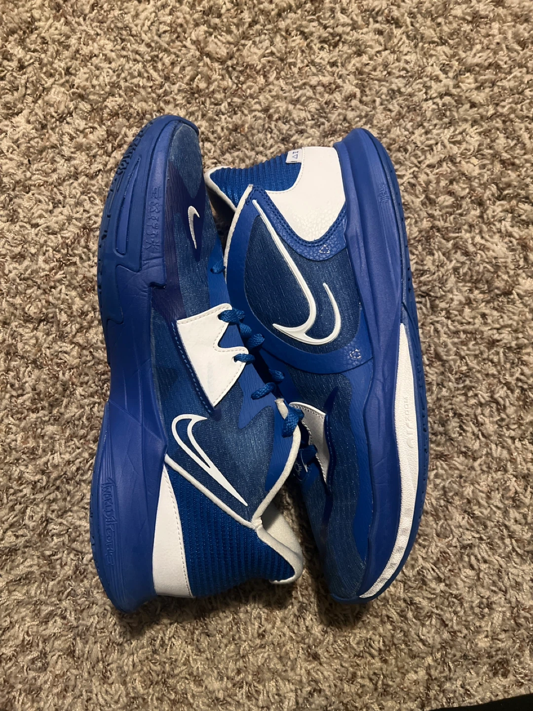 Kyrie 5 Team Blue - No Box, Size 12 Mens  *Used Twice* - photo 2
