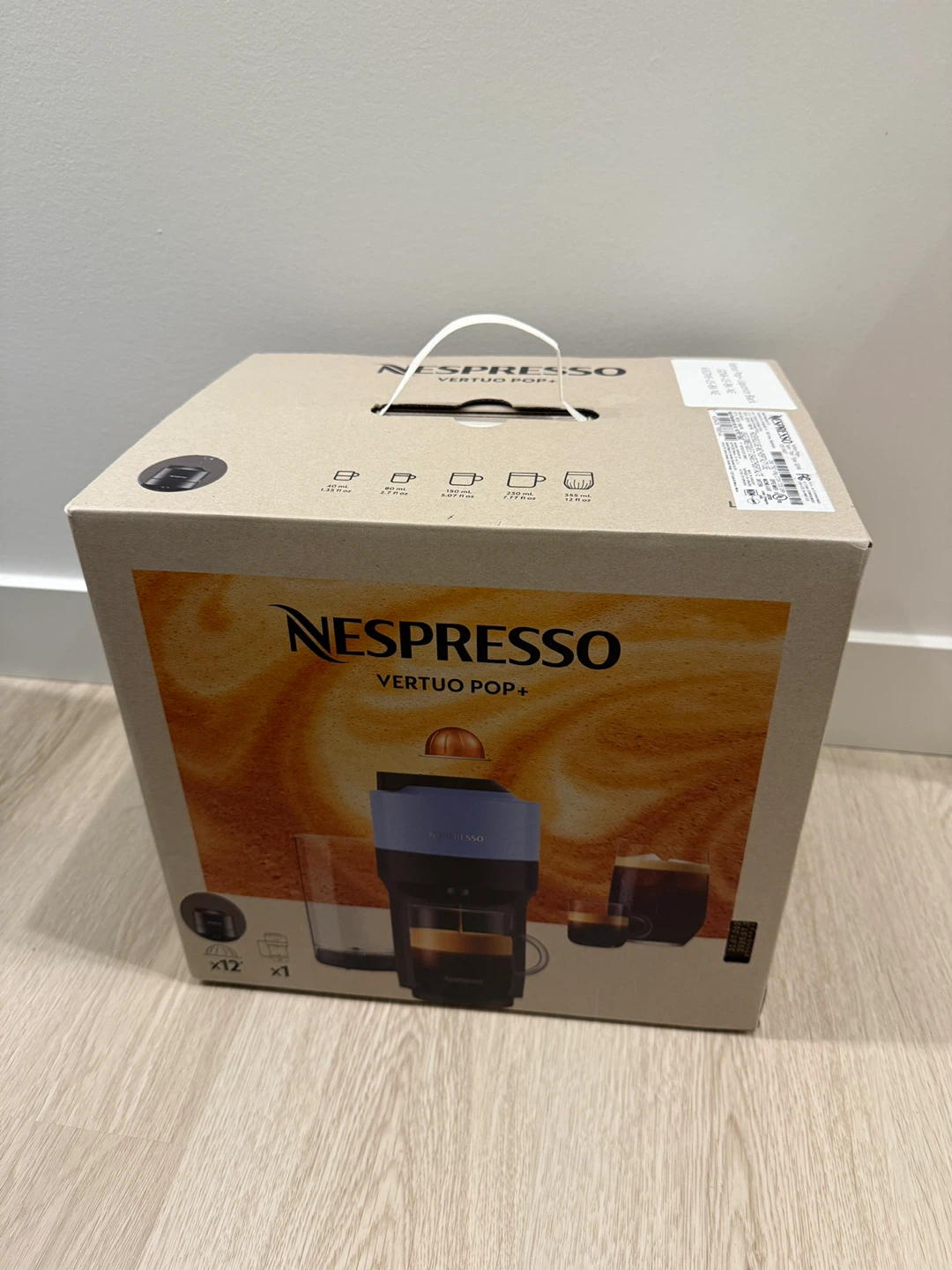 (Brand New) Nespresso Vertuo Pop+ Coffee Maker - Black - photo 3