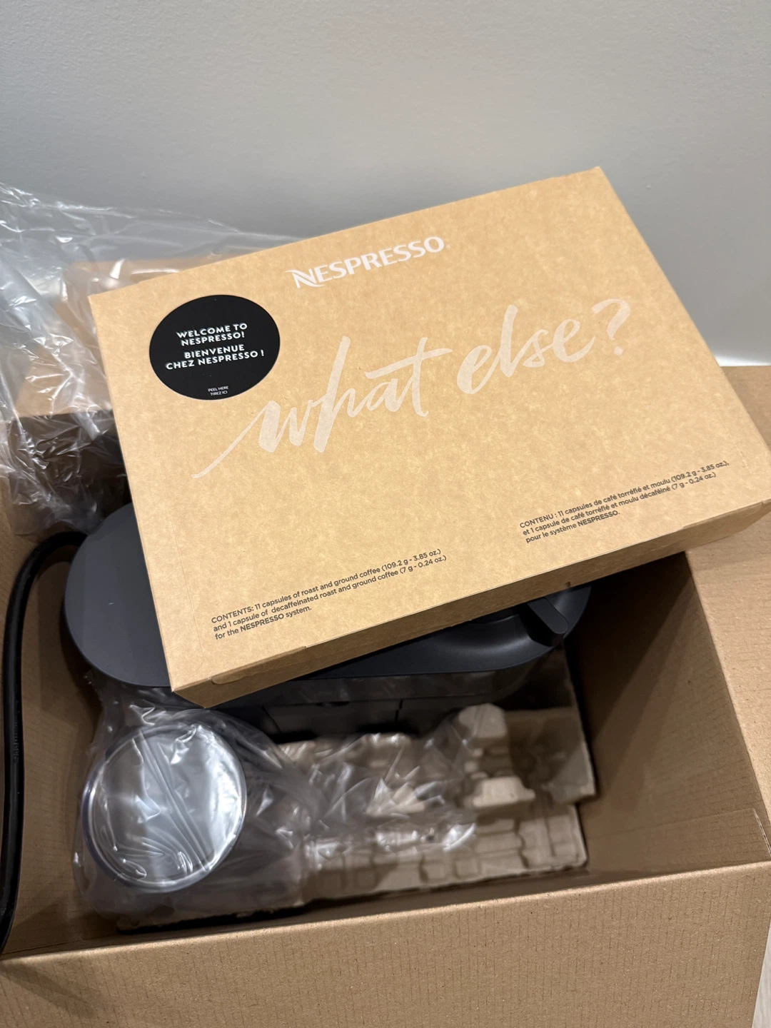 (Brand New) Nespresso Vertuo Pop+ Coffee Maker - Black - photo 2