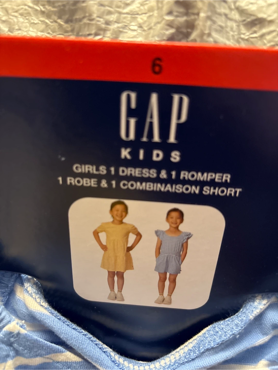 GAP Kids Girls 1 Dress & 1 Romper Set Size 6 - photo 2