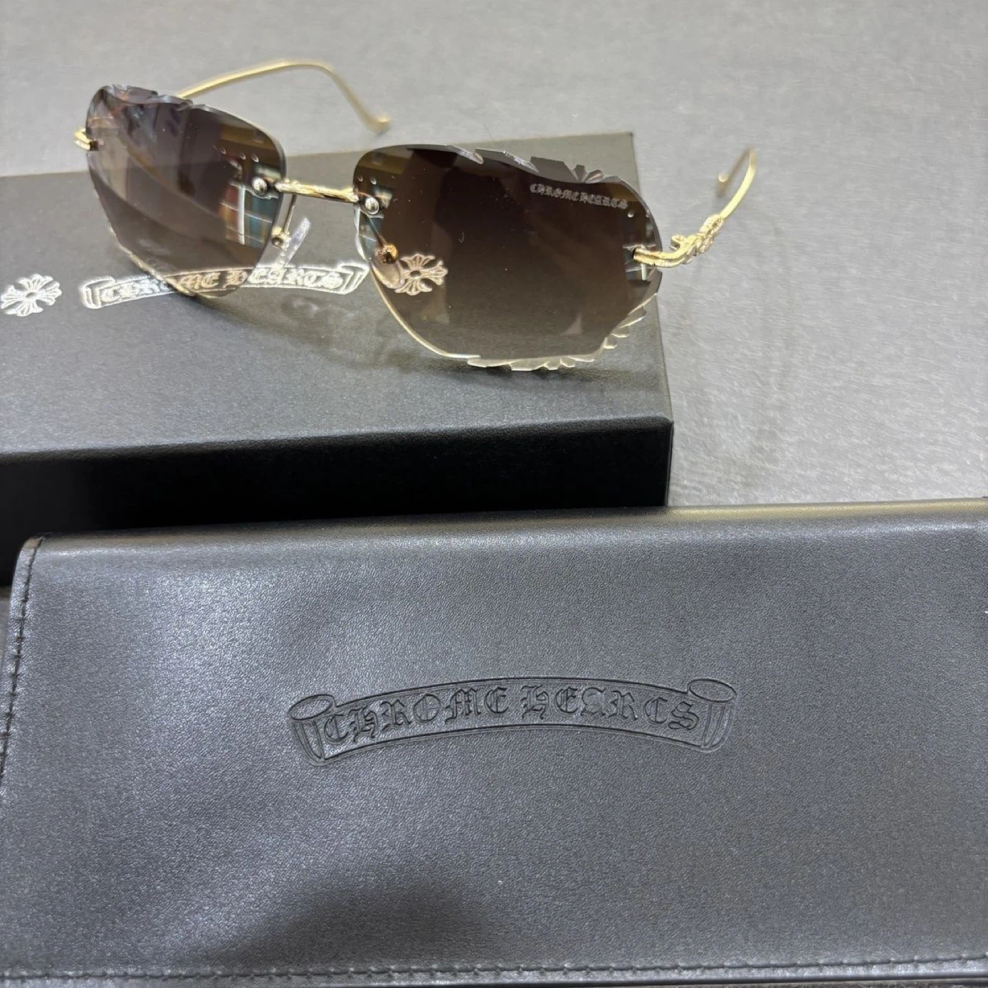 Chrome Hearts Himless Sunglasses - photo 5