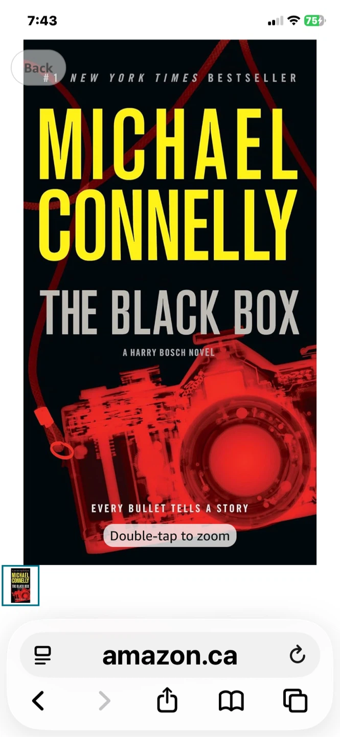 The Black Box A Harry Bosch Novel by Michael Connelly