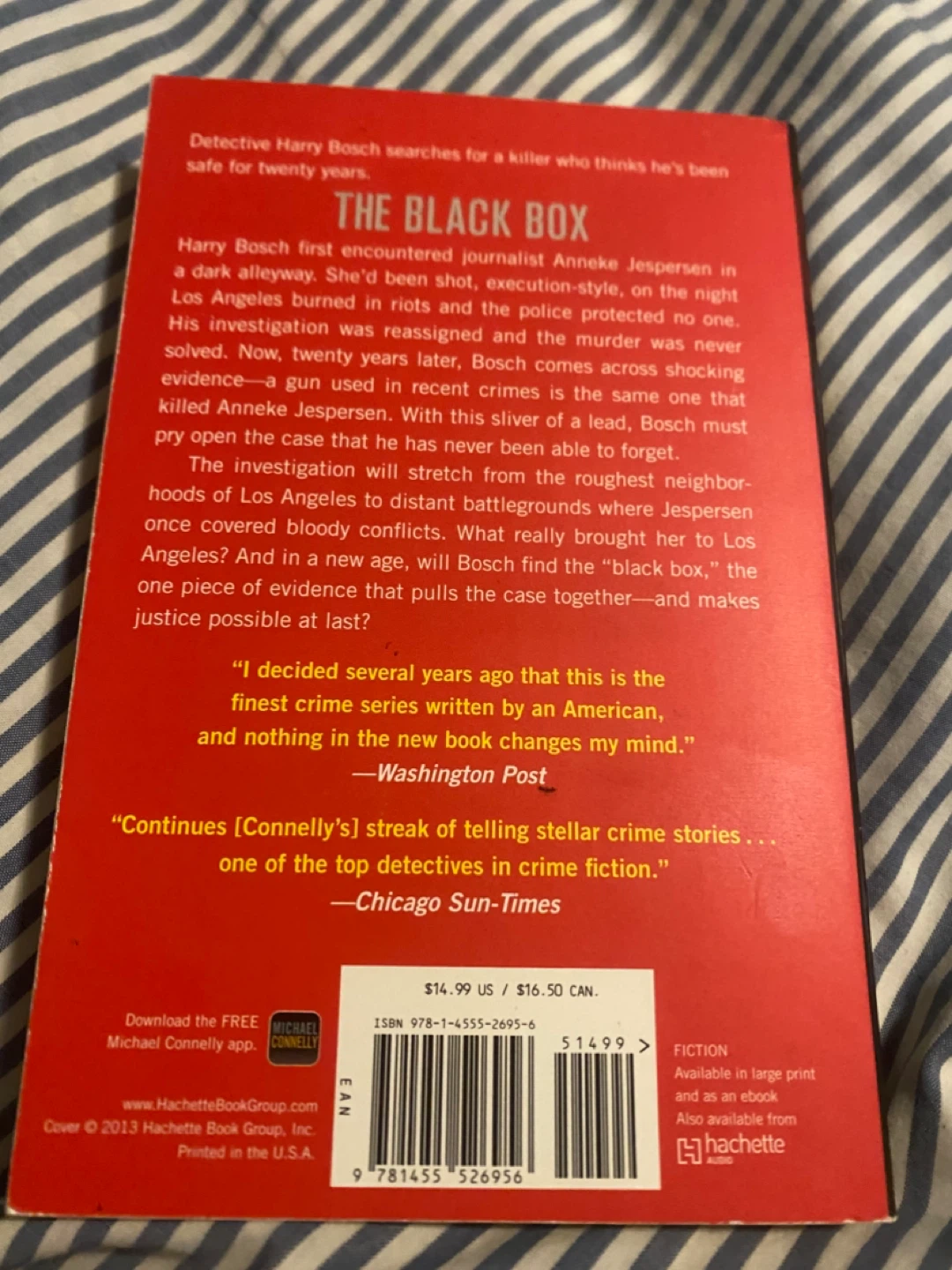 The Black Box A Harry Bosch Novel by Michael Connelly - photo 2
