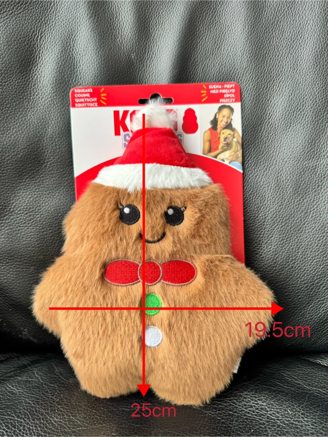 KONG Snuzzles Gingerbread  Dog Toy - photo 3