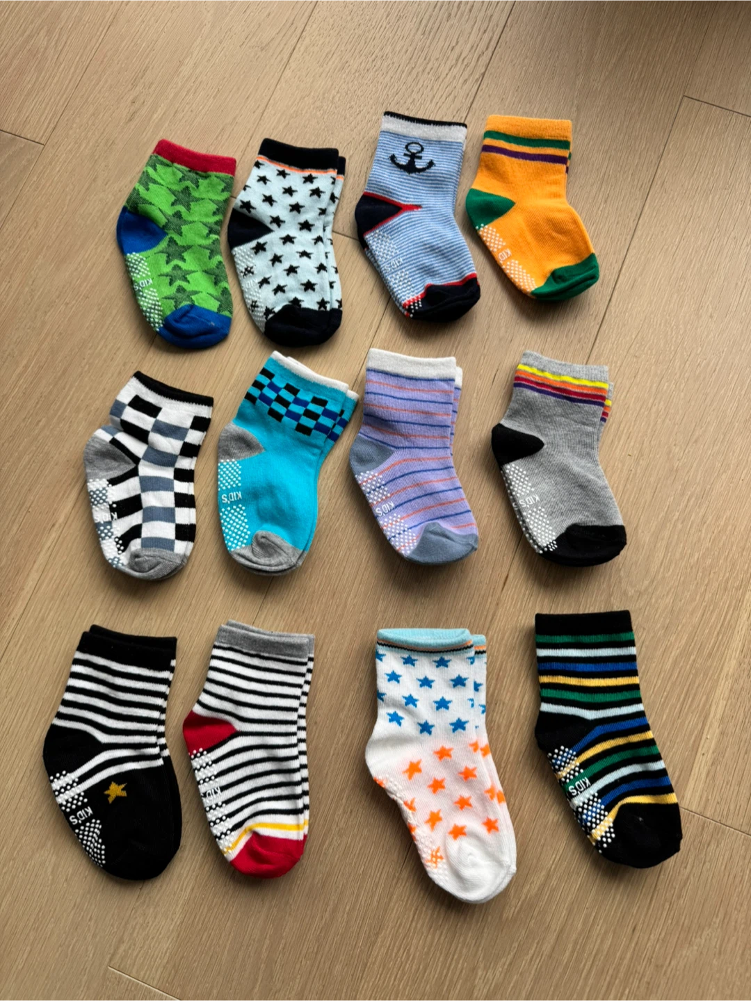 Kids Socks - 12 Pair Pack(1t-3t)