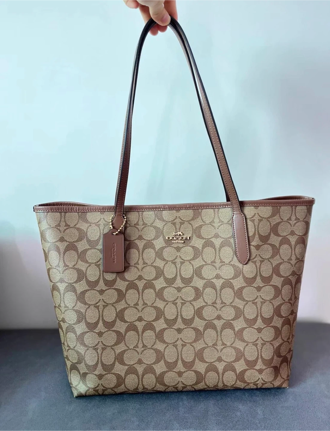 Coach New York Tote Bag