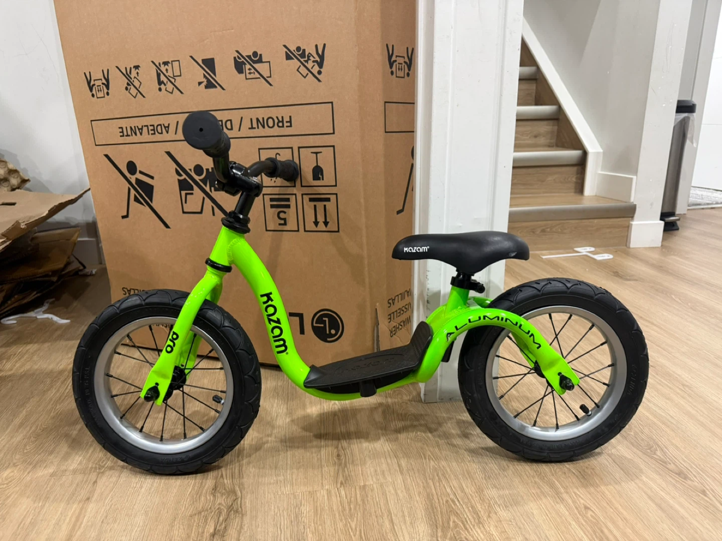Kazam Balance Bike - Lime Green - photo 2