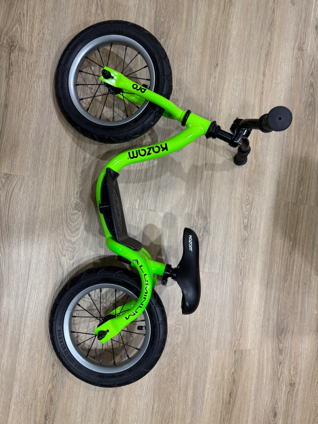 Kazam Balance Bike - Lime Green