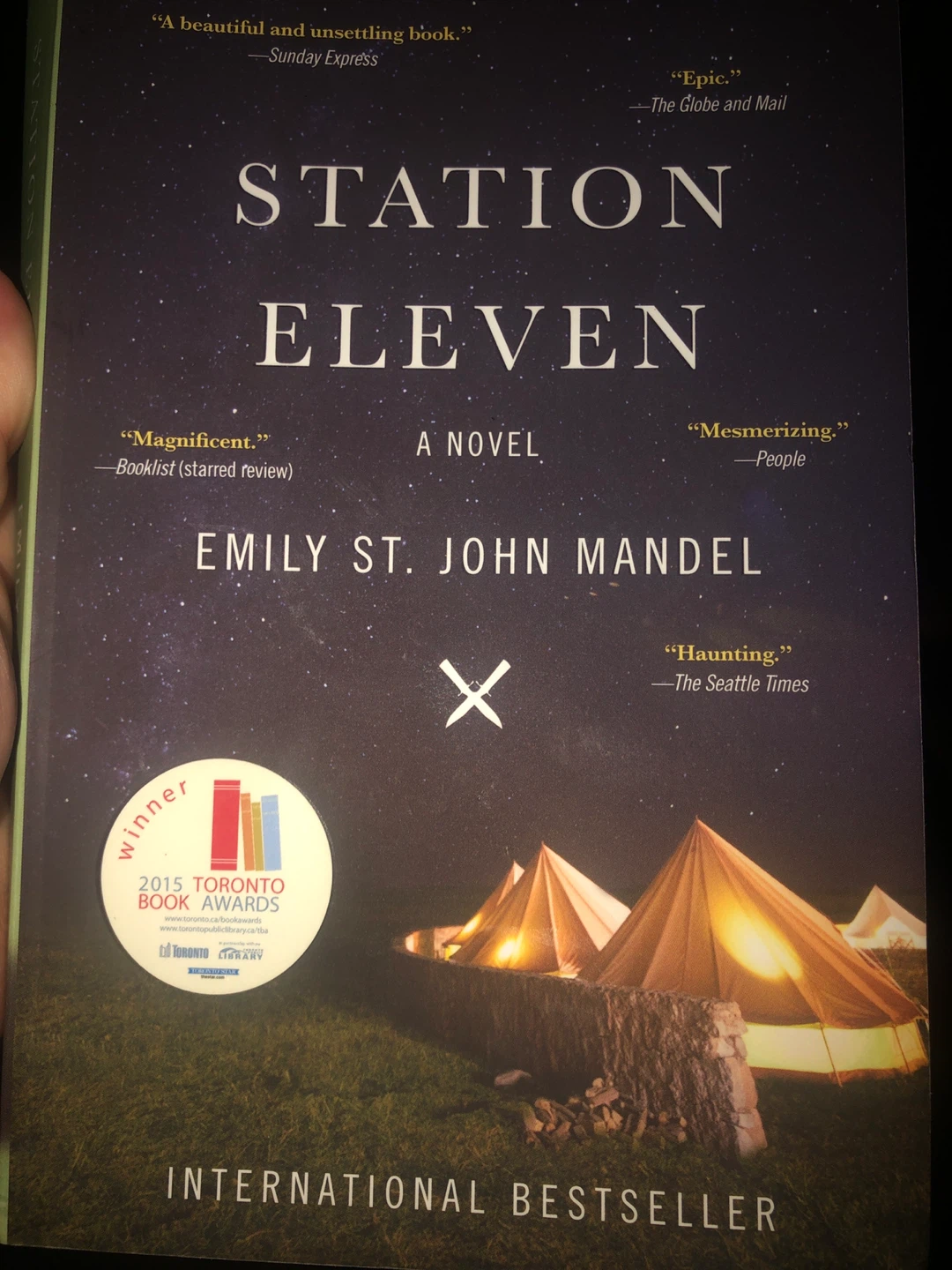 🏆 Station Eleven: A Novel by Emily St. John Mandel