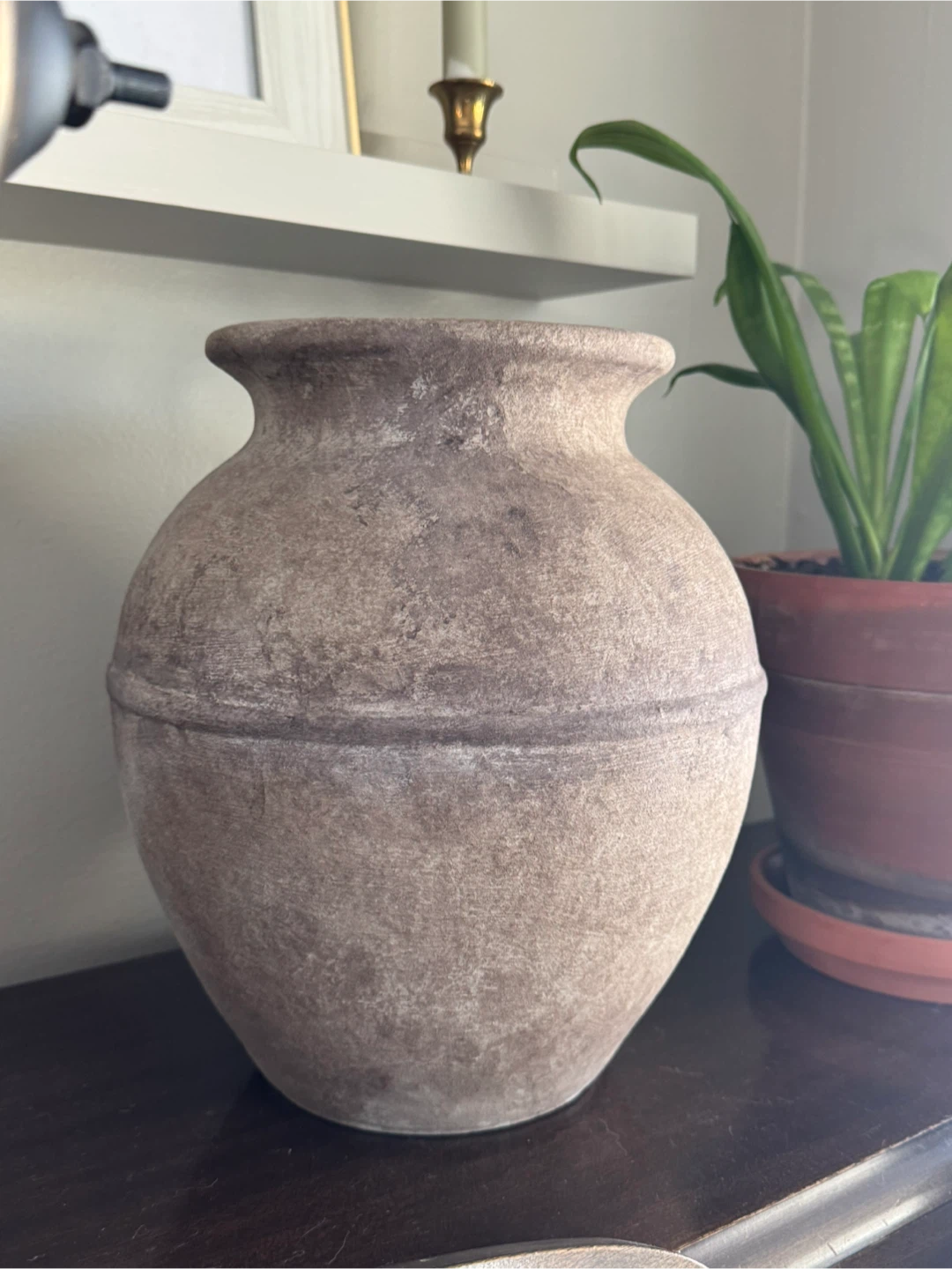 Aged Ceramic Vase - photo 5