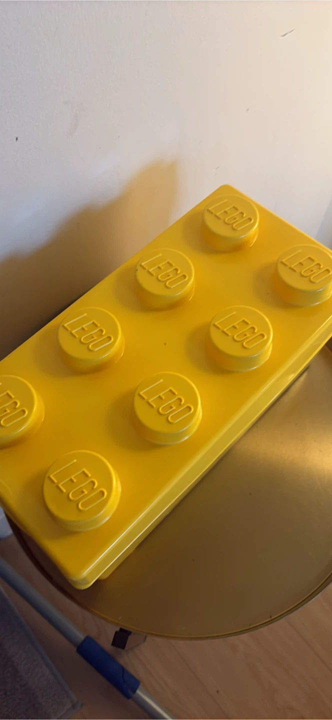 LEGO Storage Brick Organizer Yellow - photo 2